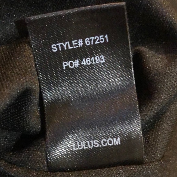 Lulu’s Great Things Black Ruffled Bodycon Mini Dress XS - Picture 6 of 6